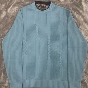 Loro Piana Light Blue Crewneck Sweater